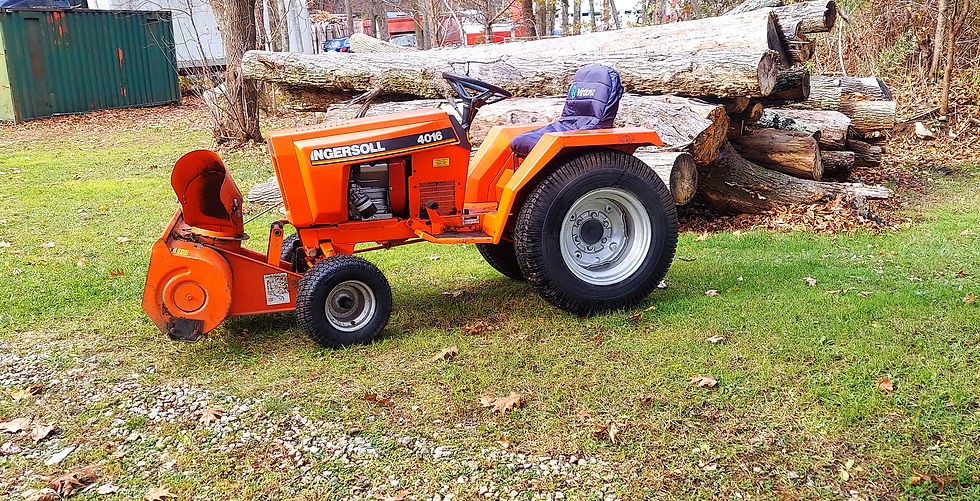 Thumbnail: Ingersoll 4016 with New Vanguard Engine And Snow Blower
