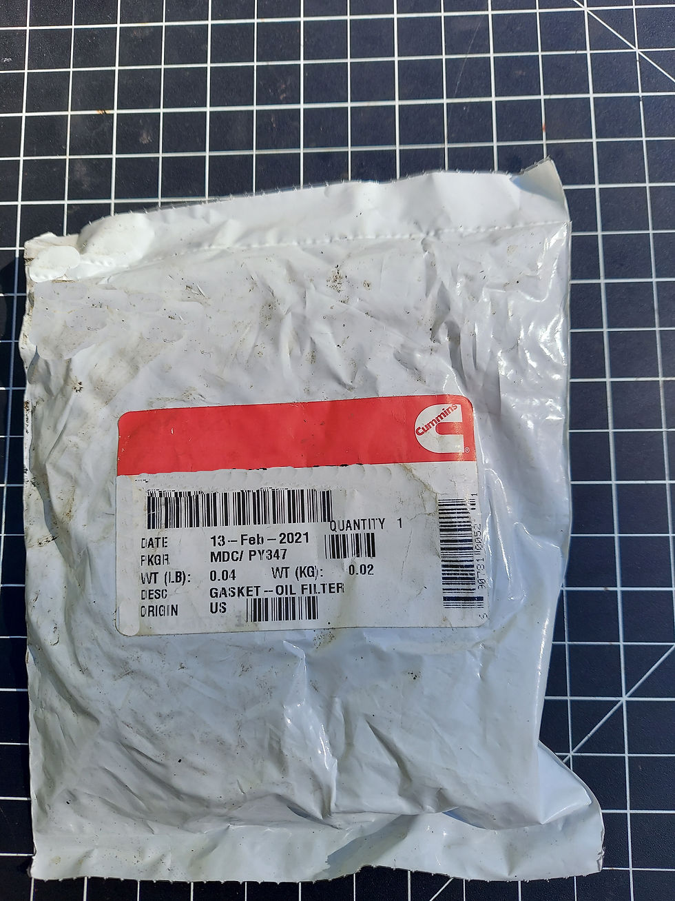 Thumbnail: Oil Filter Sealing Grommet To Heat Shield