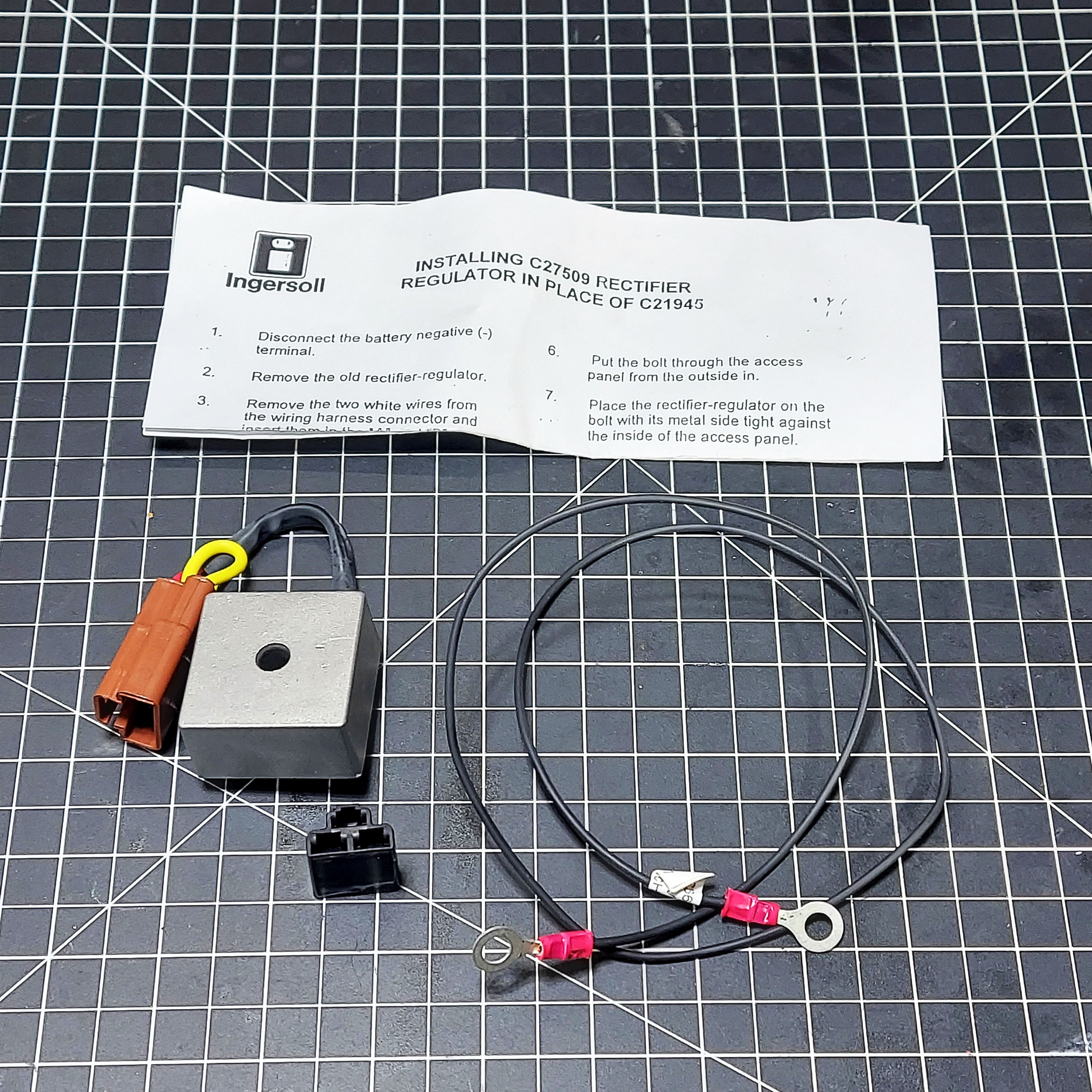 C43910 C31249 Voltage Rectifier/Regulator Kit  Case Ingersoll 200/400/600