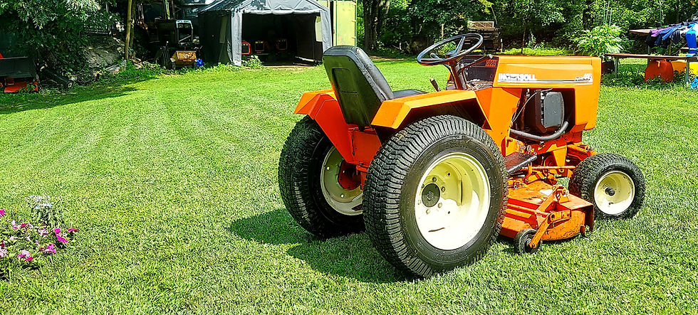 Thumbnail: Heck of a Nice Case Ingersoll 446 Commercial Garden Tractor and Mower