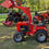 Thumbnail: Beautiful Case Ingersoll 7020 4x4 Mini Commercial Loader Tractor