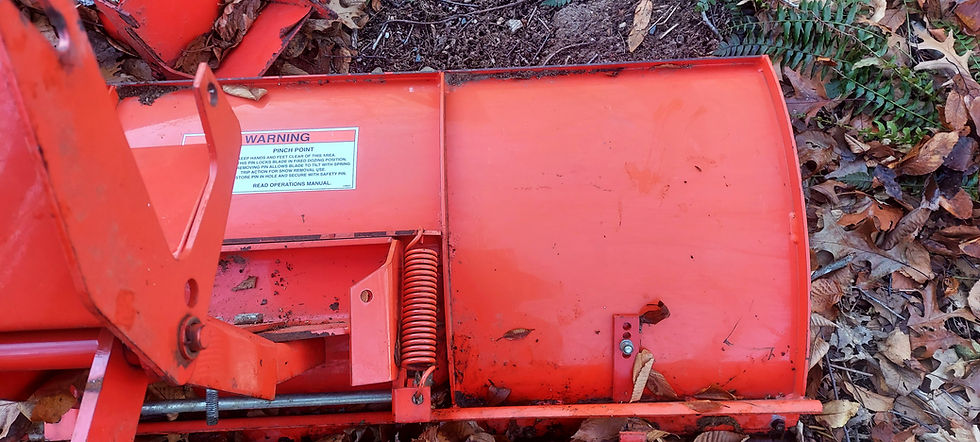 Thumbnail: Near NEW Case Ingersoll 54 Inch Dozer Blade / Snow Plow 1 Owner Low Use!