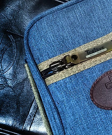 Leatherette and canvas bible covers