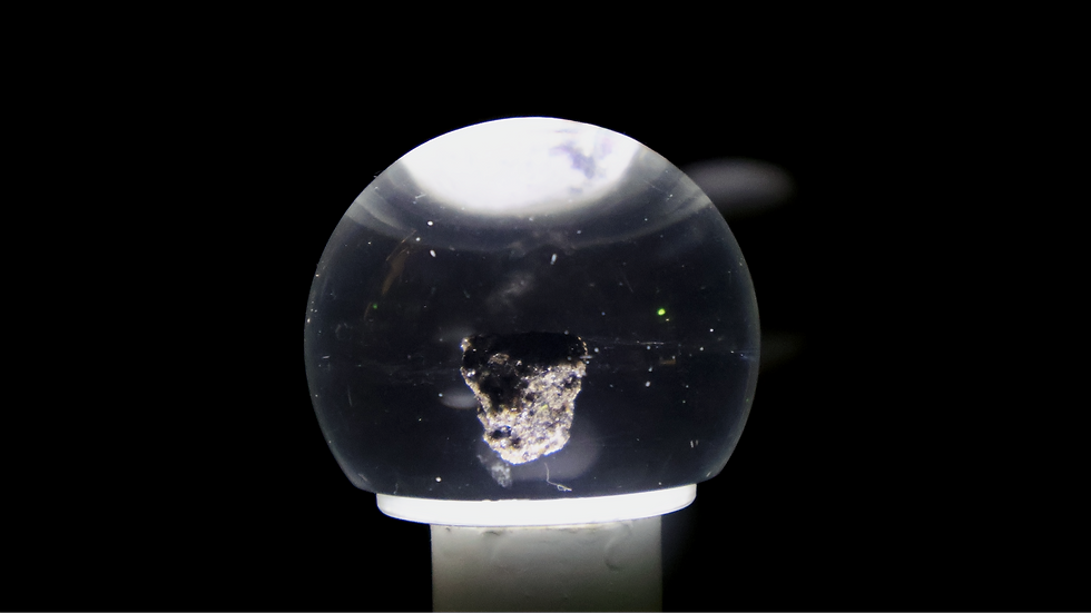 Rock piece of the moon
