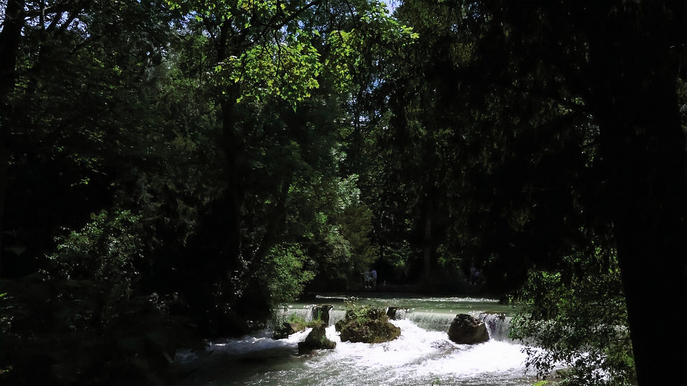 River through the English garden
