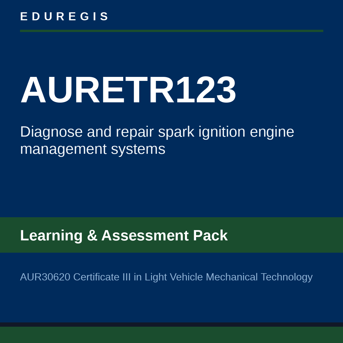 AURETR123 Learning & Assessment Pack