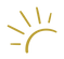 Sunshine-like design element