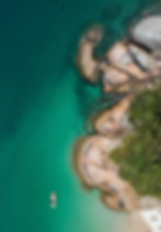Aerial view of Florianópolis Beaches