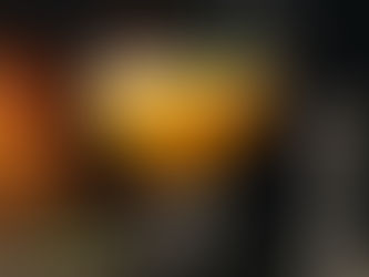 Photograph of a smoking cocktail next to a Thanksgiving turkey