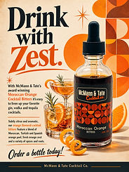 Moroccan Orange Bitters vintage ad