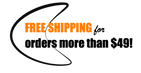 Retro free shipping sign