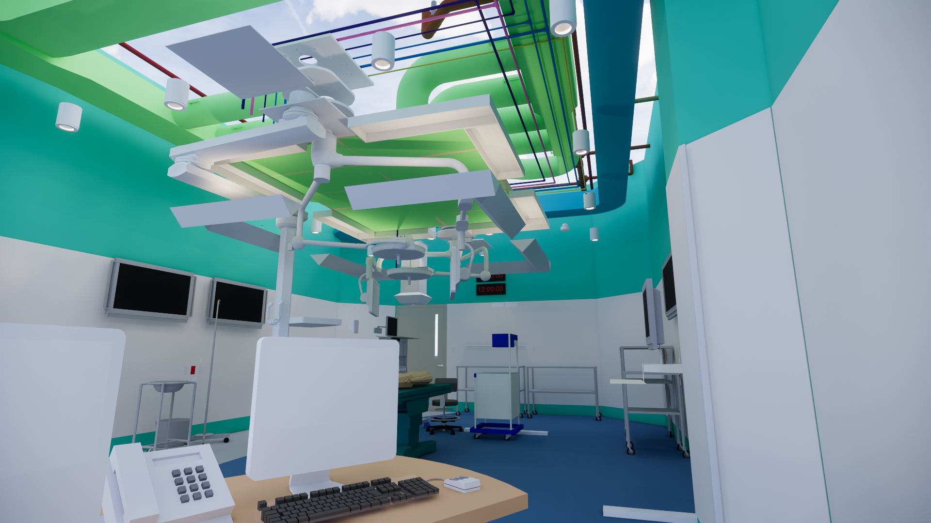 Render of MEP Systems