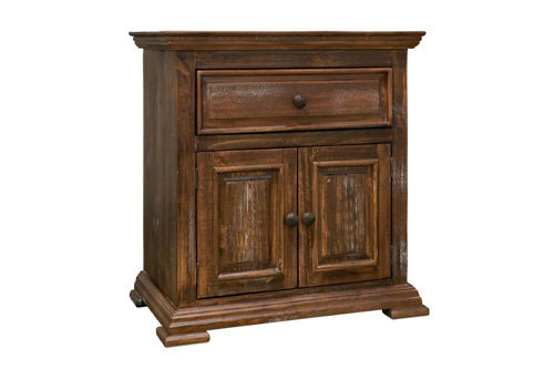Thumbnail: Vintage 7 Piece Bedroom Group Walnut Solid Wood