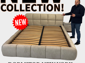 Михаил Статник представляет роскошную спальню «Нью-Йорк» с ящиком для хранения и ортопедическими ламелями MATCO