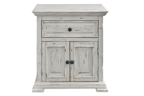 Thumbnail: 7 Piece VINTAGE WHITE REAL WOOD Bedroom Group