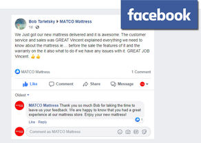 We Just got our new mattress delivered and it is awesome!