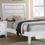 Thumbnail: Twin Size White Inna Bed Frame