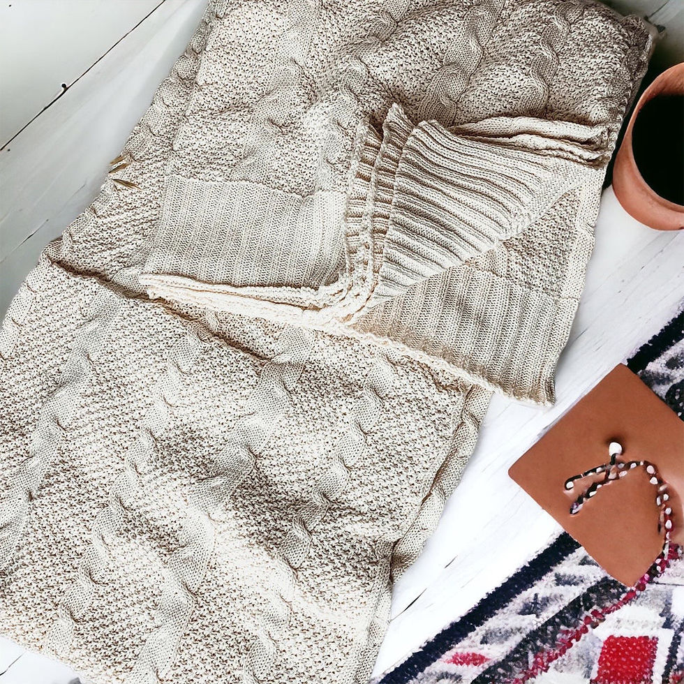 Thumbnail: Claret Knit Sweater Throw