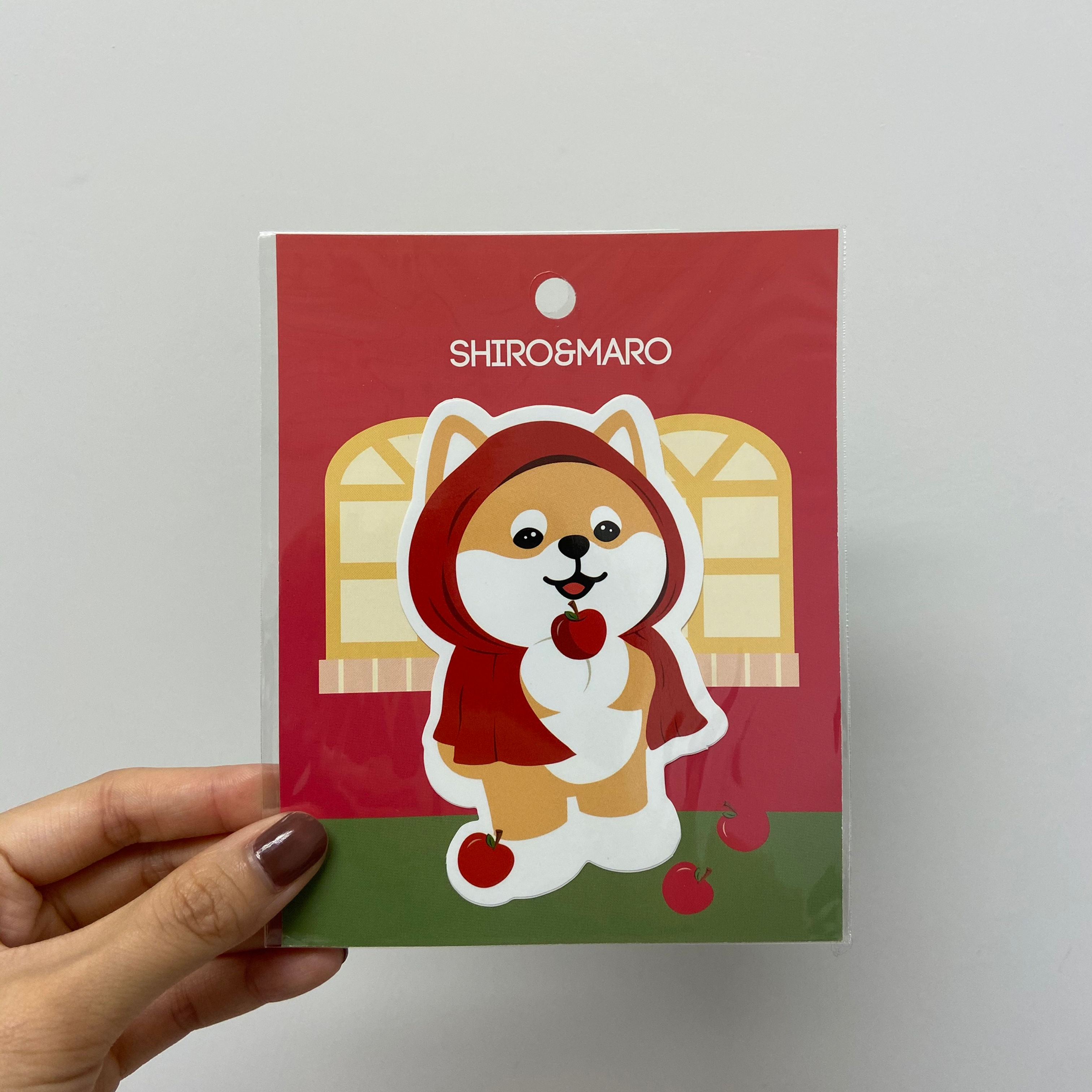 SHIRO & MARO DECO STICKERS 小紅帽啡柴貼紙