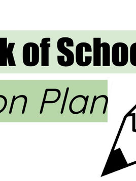 First 2 Weeks of School Lesson Plan