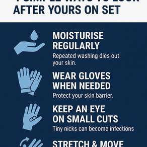 Hands Matter: 4 Simple Ways to Look After Yours on Set