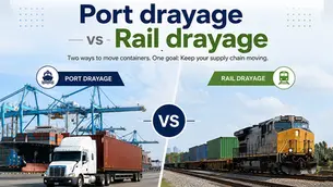 Port Drayage vs Rail Drayage: What's the Difference?