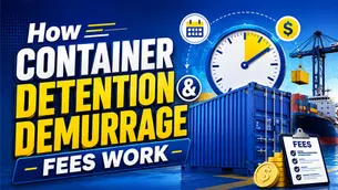 How Container Detention & Demurrage Fees Work