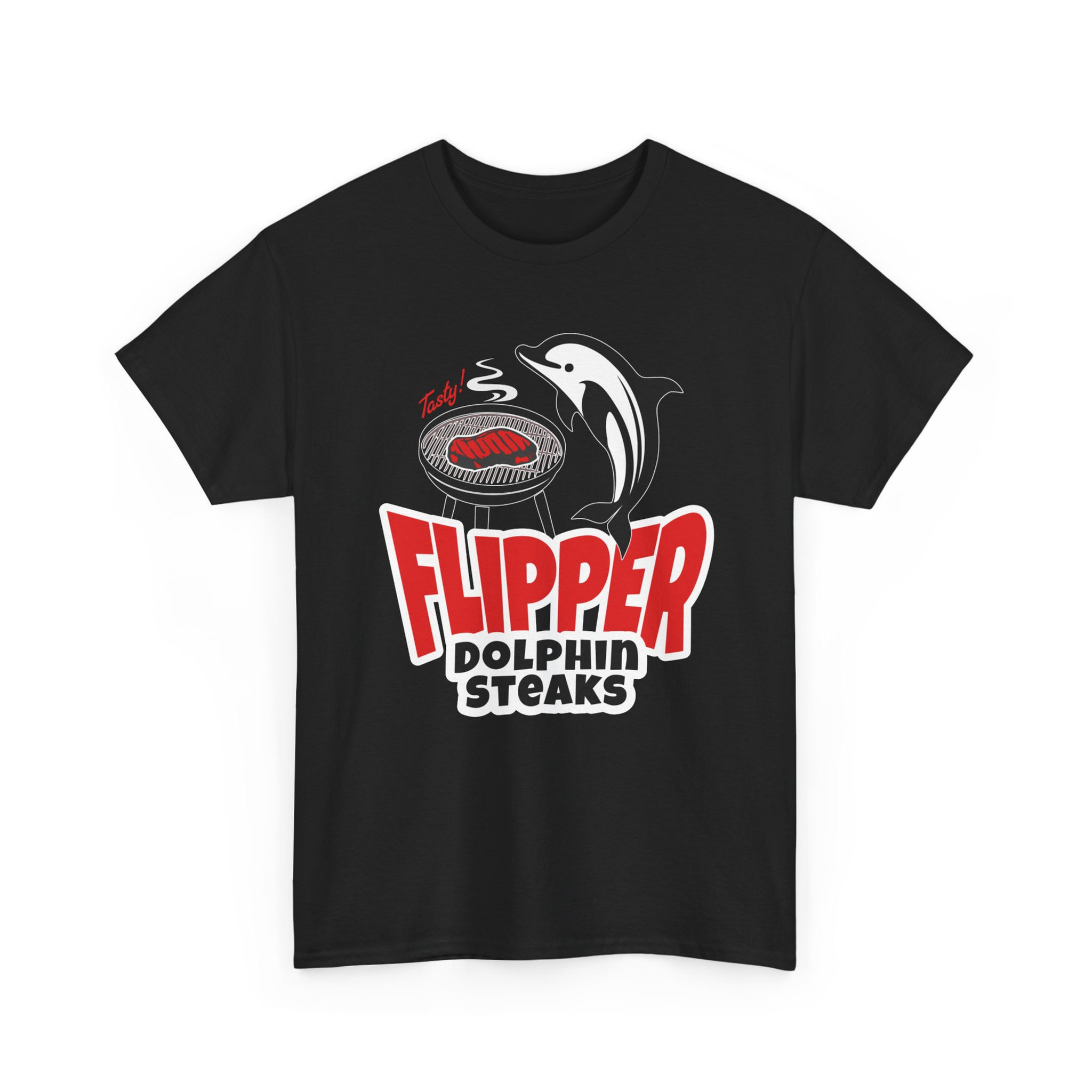 Flipper Dolphin Steaks! Tasty!