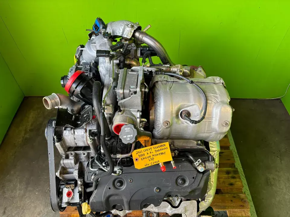 Thumbnail: 2017 2018 2019 Chevrolet Silverado 2500 HD 6.6L L5P Engine For Sale - Blue Prism Automotive