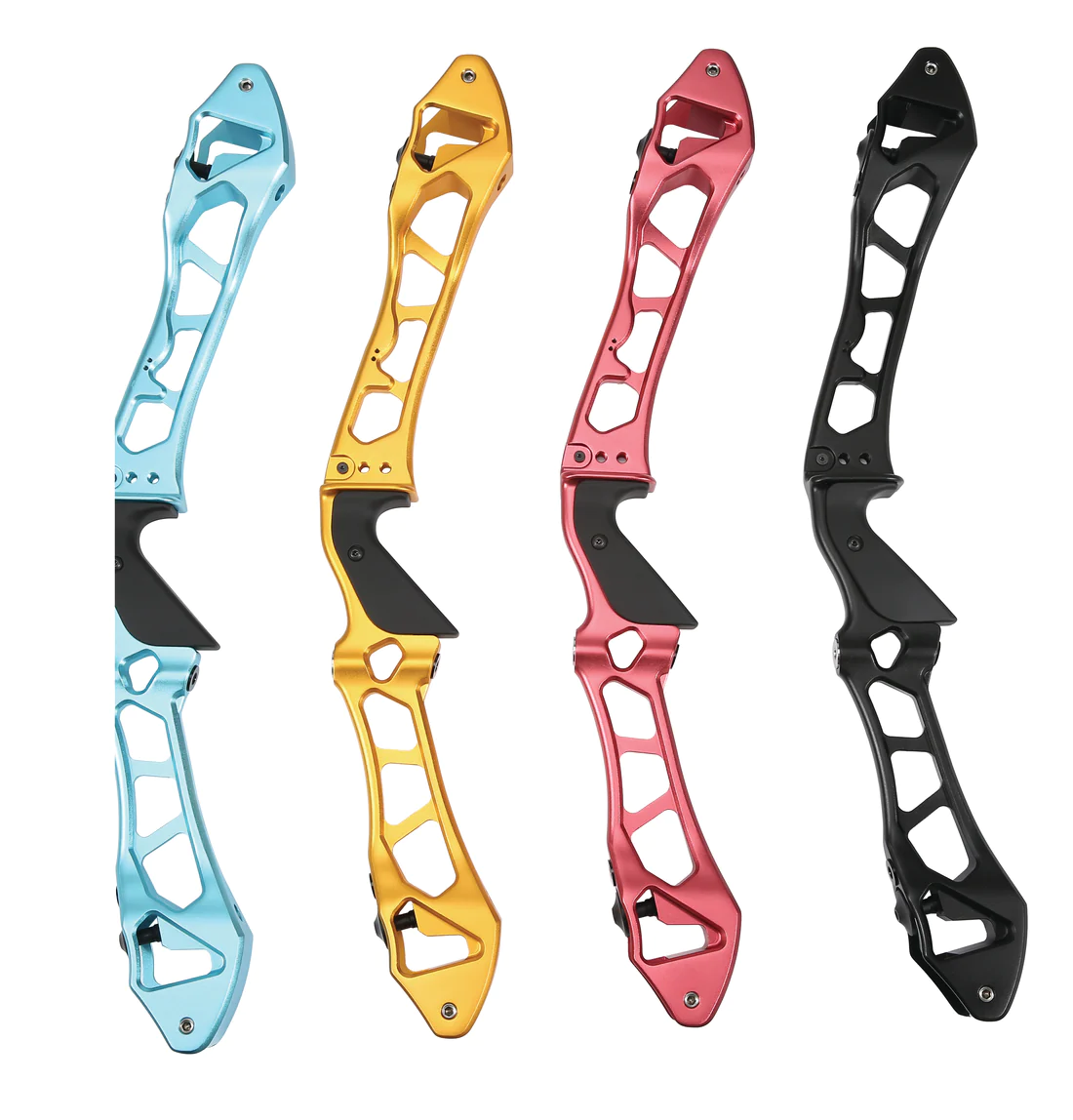Poignée Arc Recourbé Toparchery 25" – ILF – Alliage Alu/Bois – Main Droite – Neuf