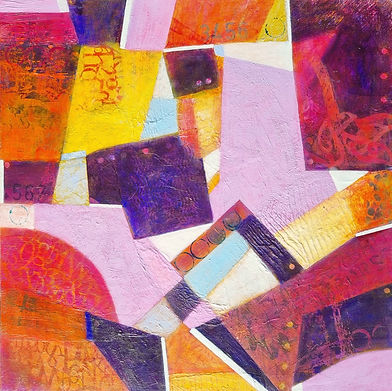 Kathryn McFarlane ponder a moment acrylic mixed media 50x50cm.jpeg