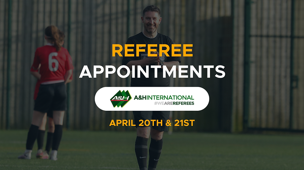 Referee Appointments Thumbnail