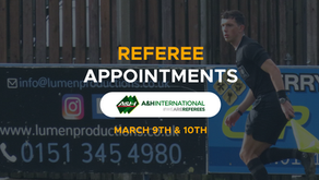 APPOINTMENTS | 9TH & 10TH MARCH