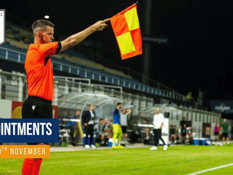 APPOINTMENTS | 14th November - 20th November 2025