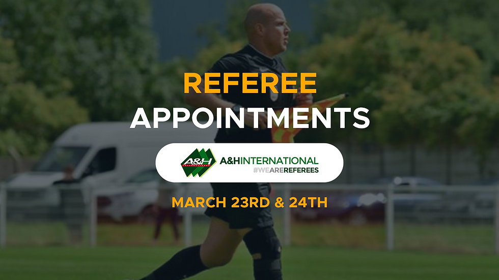 Referee Appointments Thumbnail