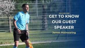 Get to know our Guest Speaker: James Mainwaring
