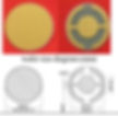 Quartz crystal wafer for film thickness monitor