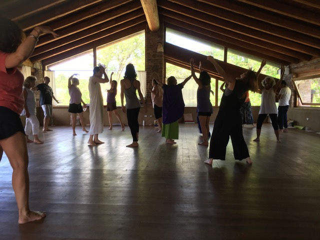 Group active meditation technique