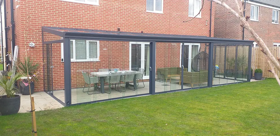 Budget Friendly Winter Garden Room, Glass Cube