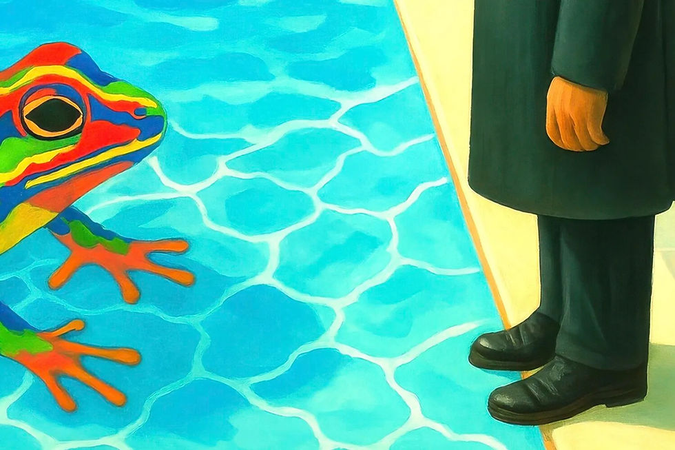 Thumbnail: Fenzolini Frog Meets Apple iFusionism