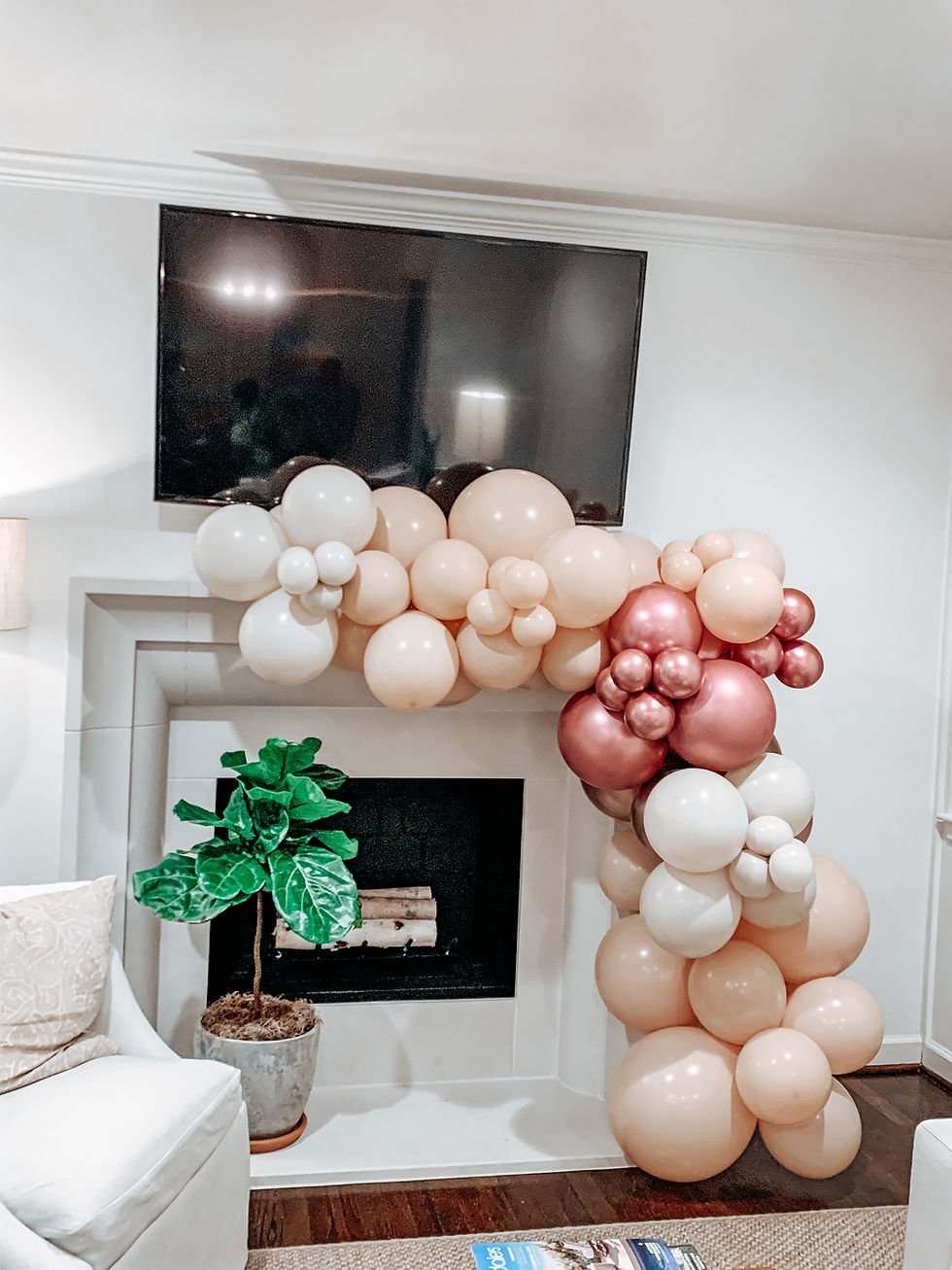 Mini Balloon Garland - 6ft