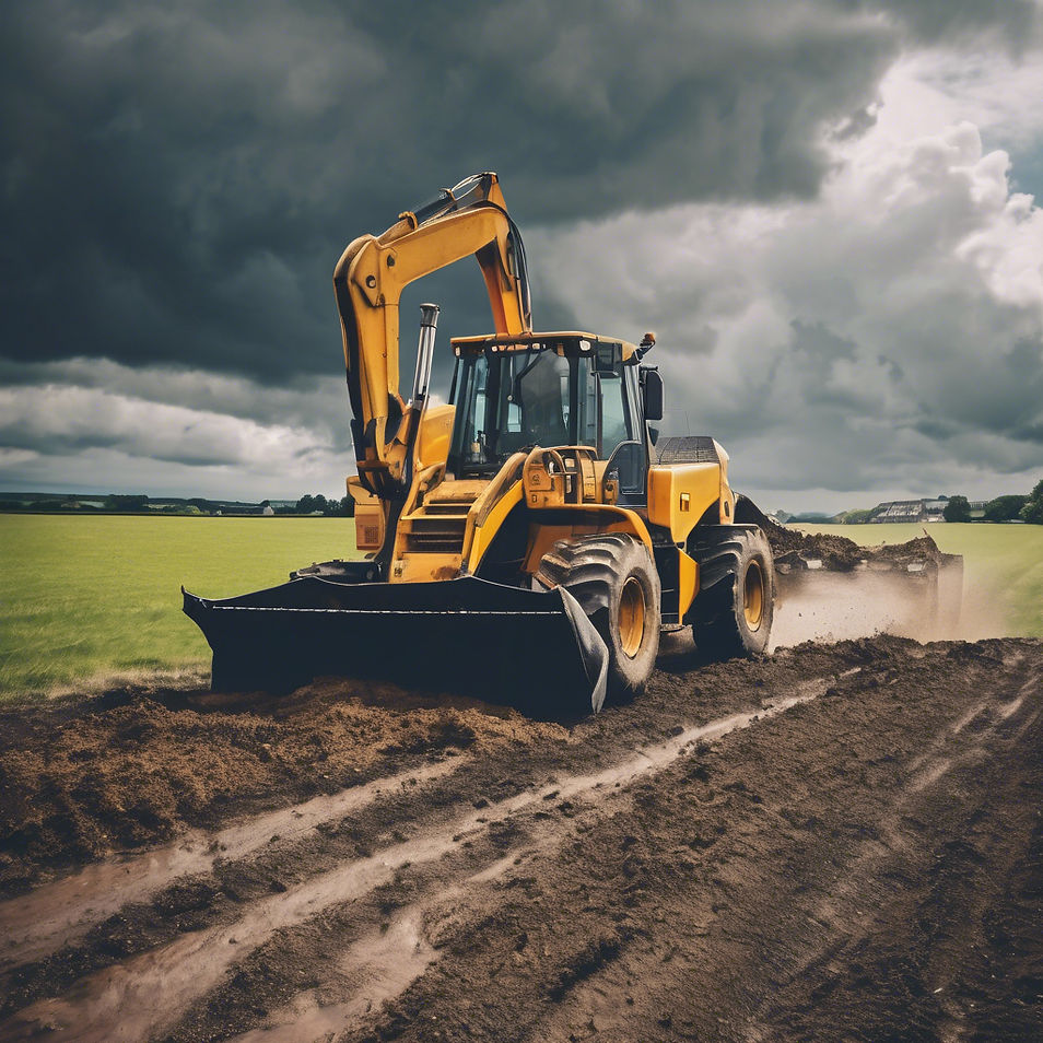 earth moving heavy machinery working in uk weather summer .jpg