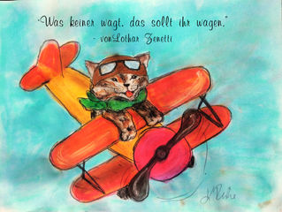 "Was keiner wagt, das sollt ihr wagen."