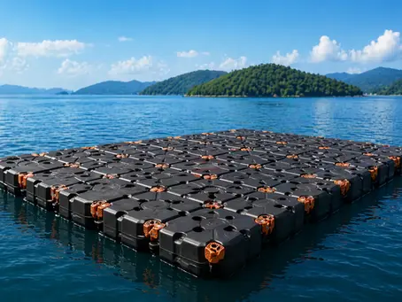 ทุ่นลอยน้ำพลาสติก