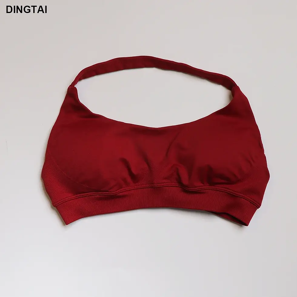 Thumbnail: Hot New Arrival Women Seamless Rib Sportswear Active Gym Wear
