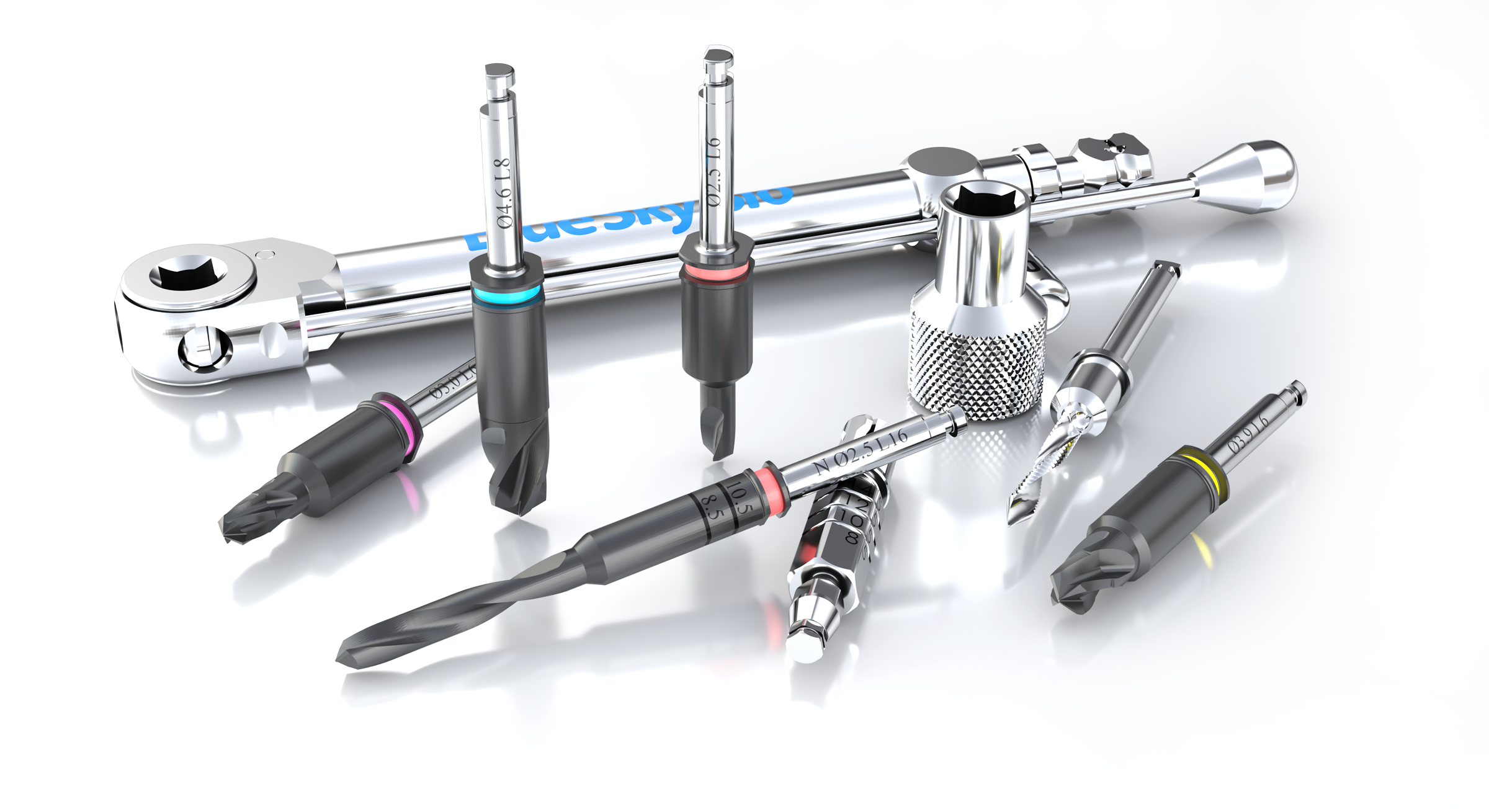 Blue Sky Bio guided and freehand surgical drills and instruments