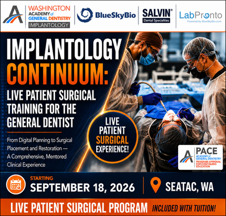 Live-Patient Implant Training Built for General Dentists
