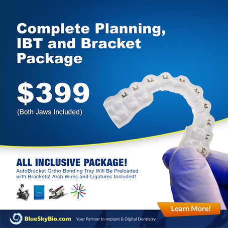 Complete Planning, IBT and Bracket Package. Now Available!
