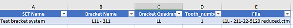 add brackets excel example