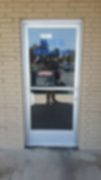 Storefront Door Installation